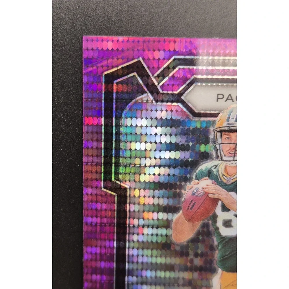 2023 Panini Prizm Sean Clifford‎ #338 Rookies Purple Pulsar Prizm (RC) Packers